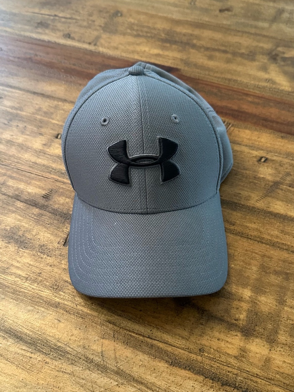 Under Armour Gray Baseball Cap with Black Logo